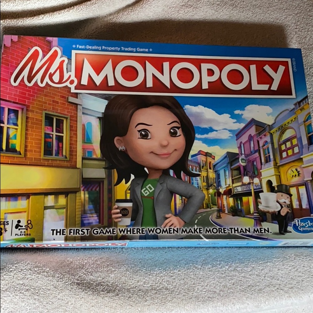 Ms. Monopoly board game